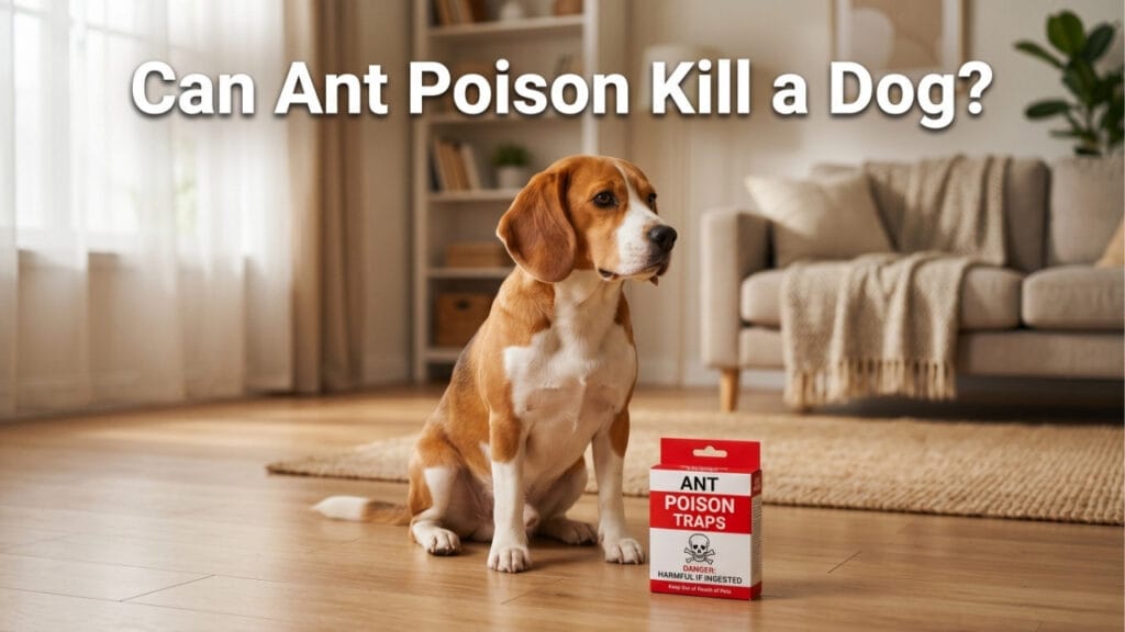 Can Ant Poison Kill a Dog?