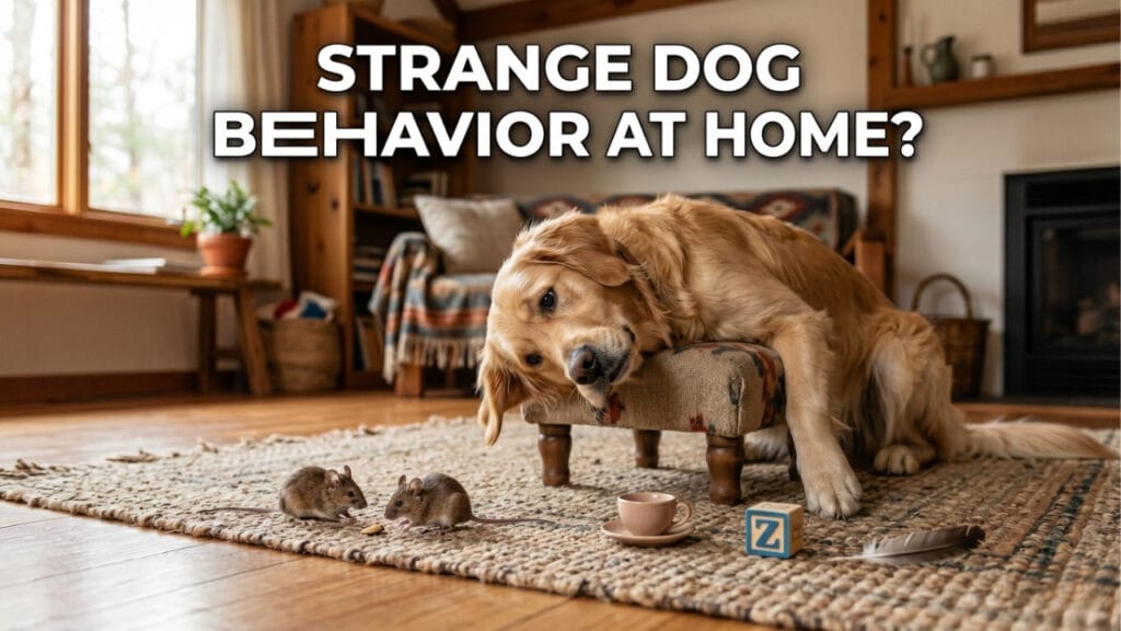 Strange Dog Behavior at Home